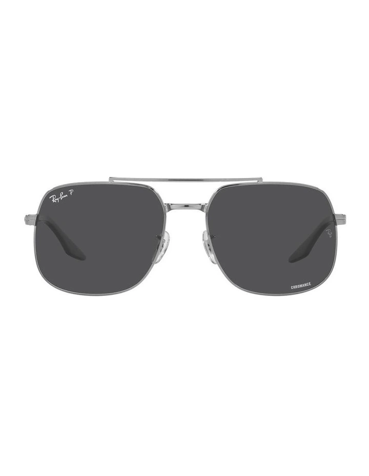 0RB3699 Polarised Sunglasses In Gunmetal