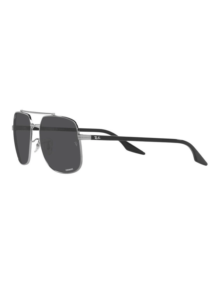 0RB3699 Polarised Sunglasses In Gunmetal