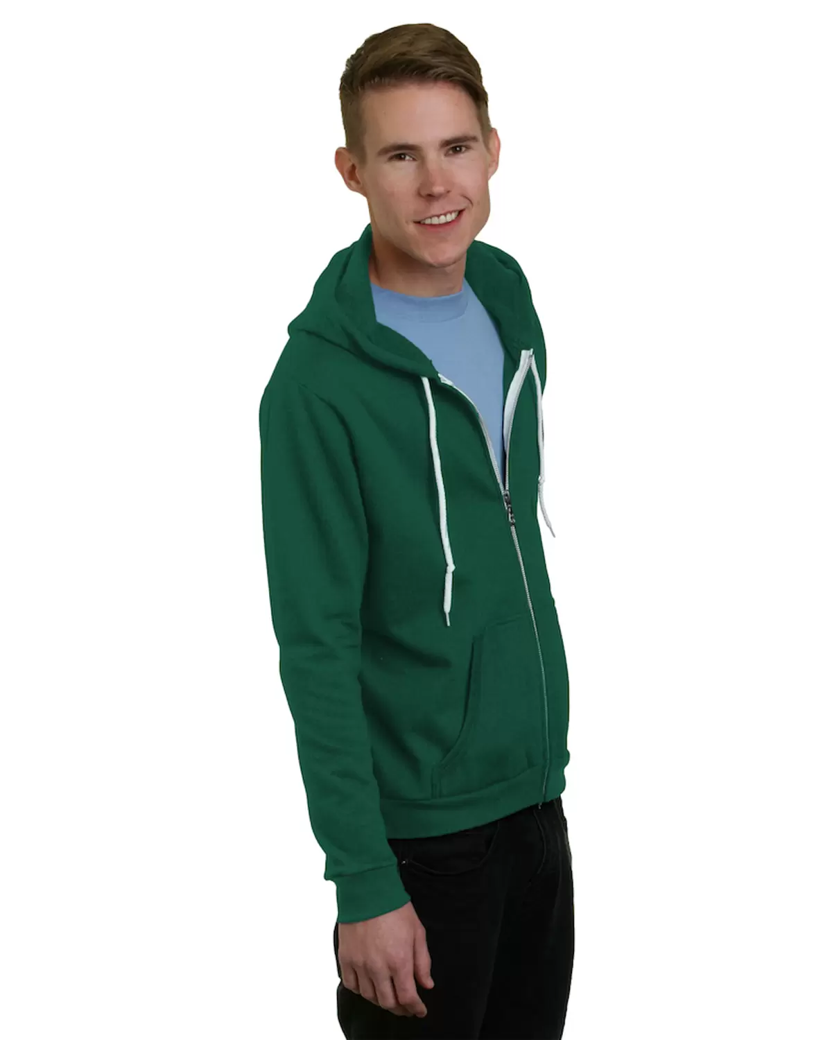 301 875 Unisex Full Zip Fleece Hoodie SKU: 875