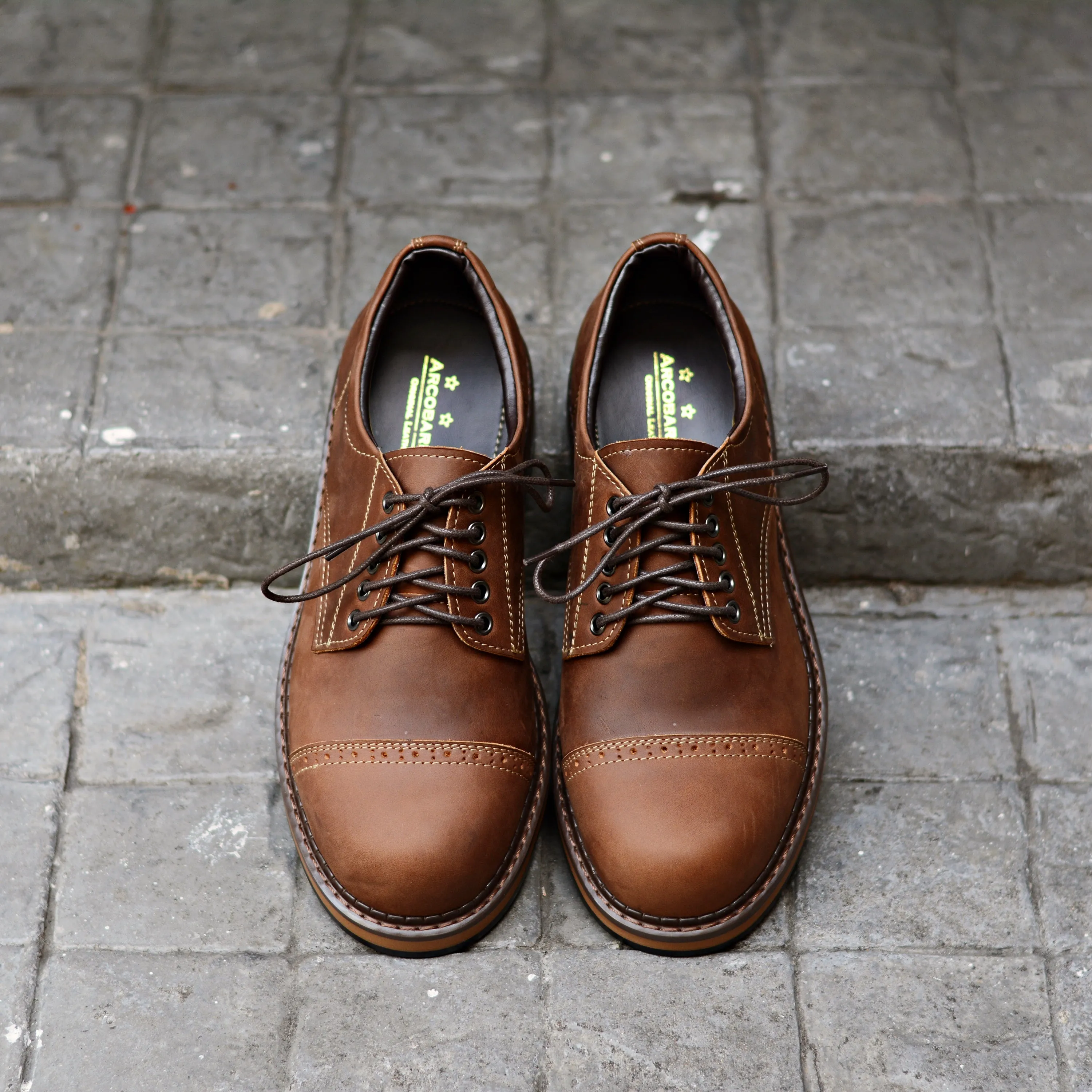 500 Workwear Copper + semi Brogue