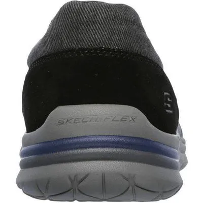 64195-BLK Men's Skechers, Superior 2.0 Vorado Slip on Shoes