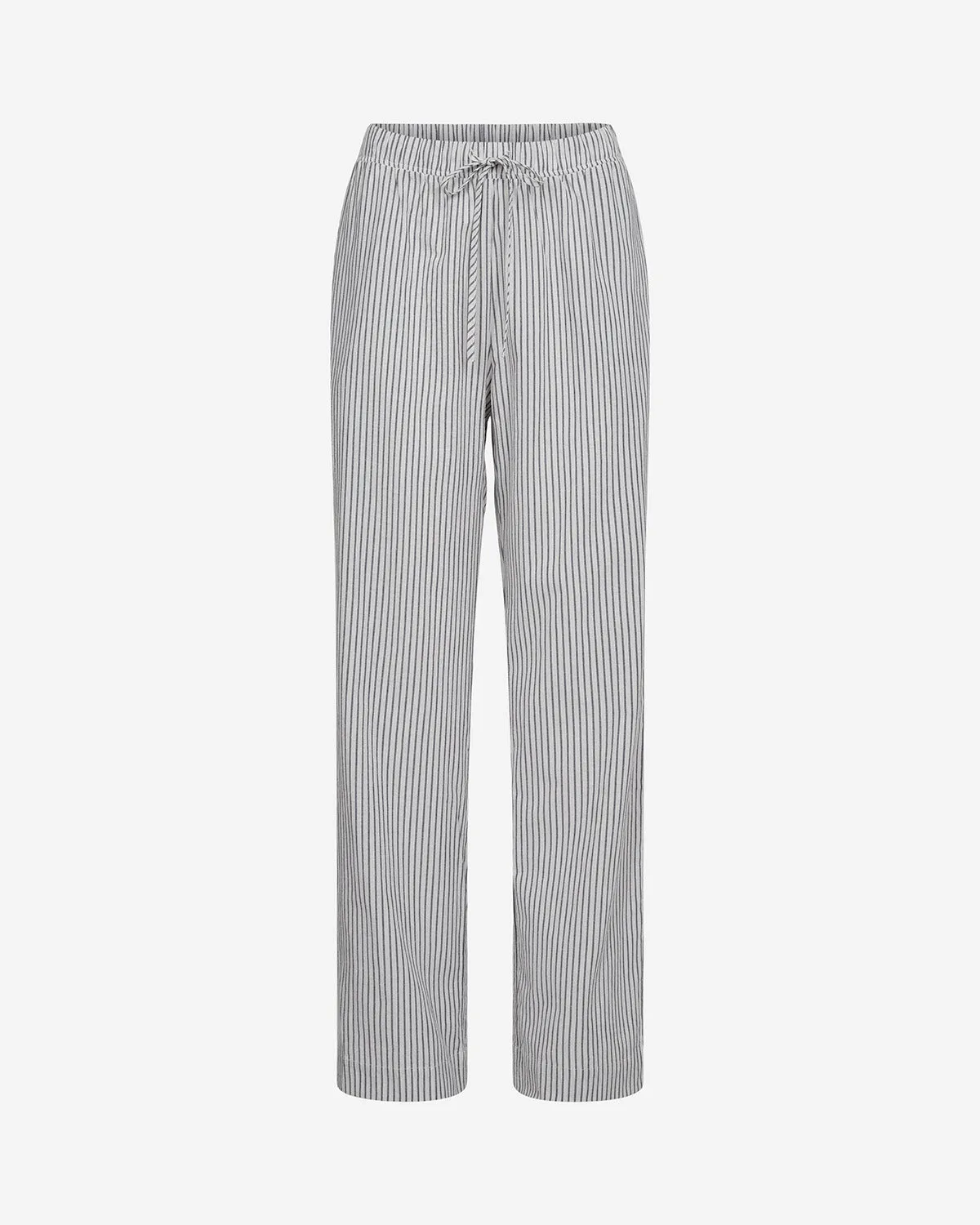 ABIGAILESY TROUSERS - Dark Blue striped