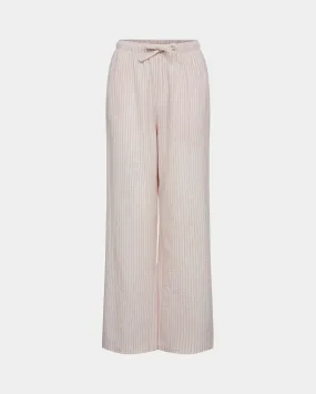 ABIGAILESY TROUSERS - Rose striped