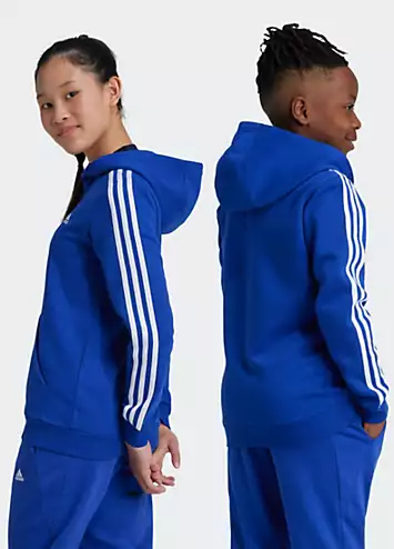 adidas Performance Kids 3-Stripes Zip Through Hoodie | Grattan