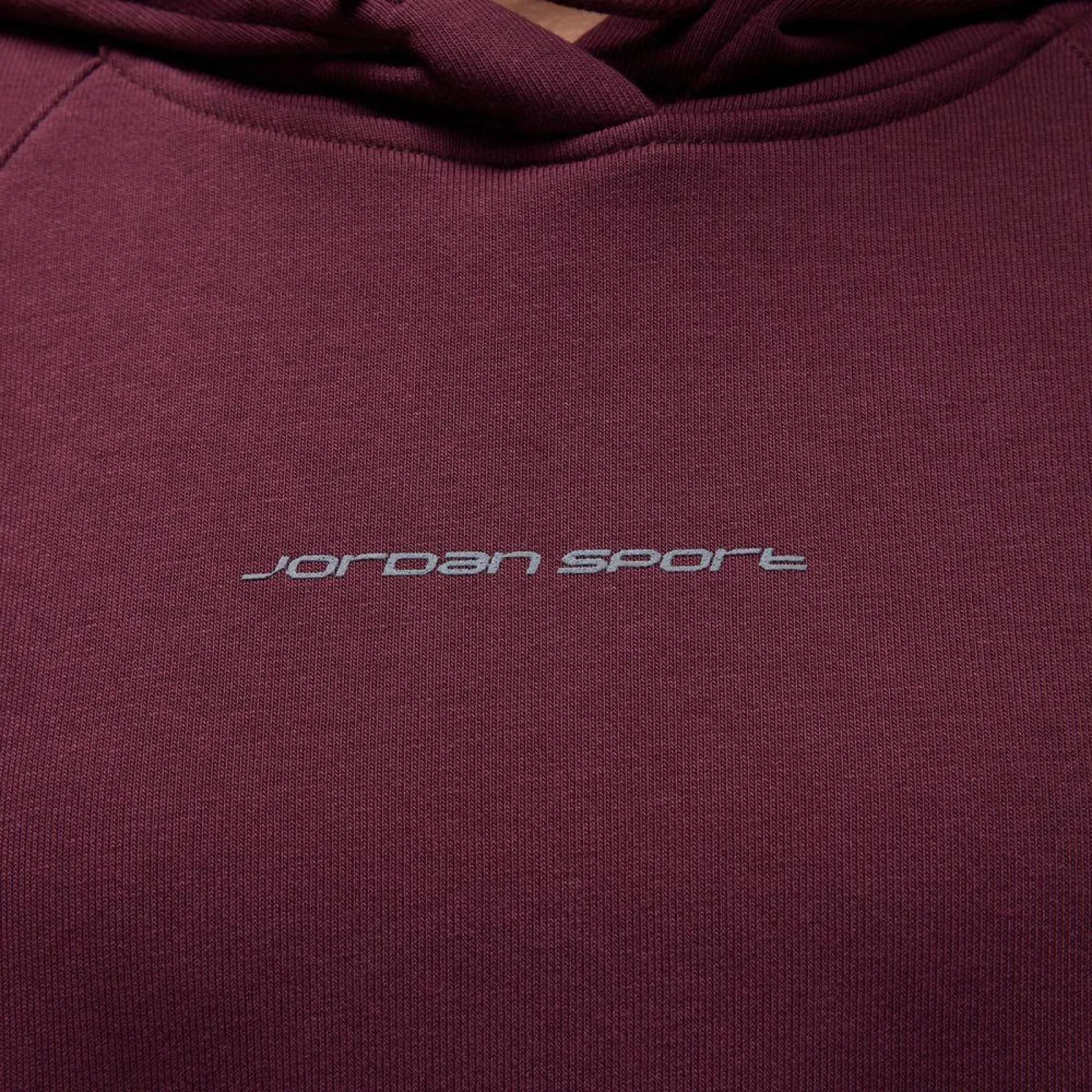 Air Jordan Sport Fleece Women's Graphic Hoodie "Night Maroon"