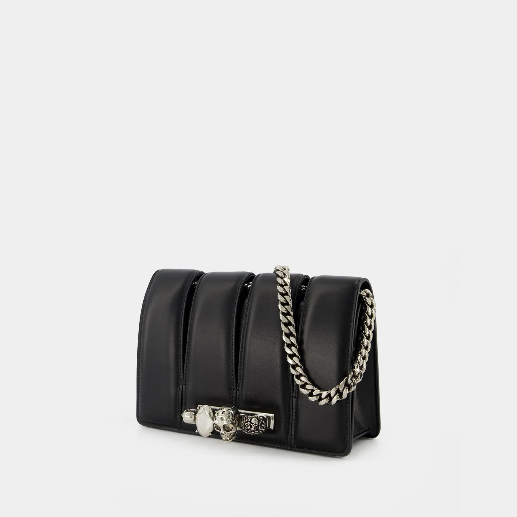 Alexander McQueen  The Slash Hobo Bag - Alexander Mcqueen - Black - Leather