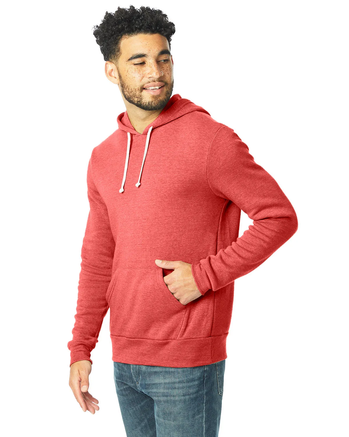 Alternative Men's Challenger Eco-Fleece Hooded Sweatshirt