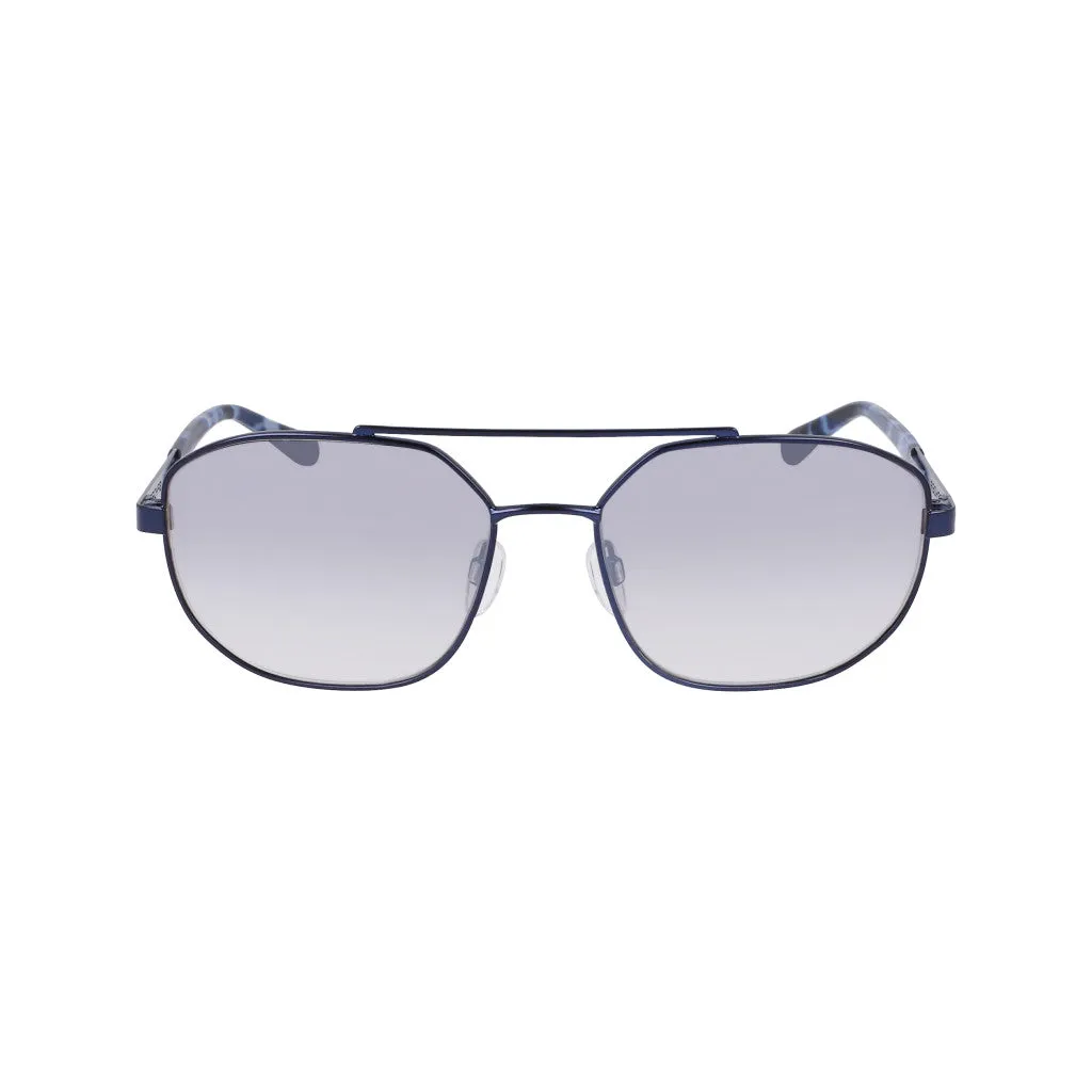 Angular Navigator Sunglasses - Navy