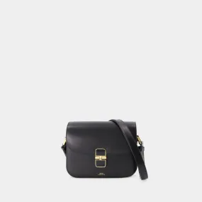 A.P.C.  Grace Small Hobo Bag - A.P.C. - Black - Leather