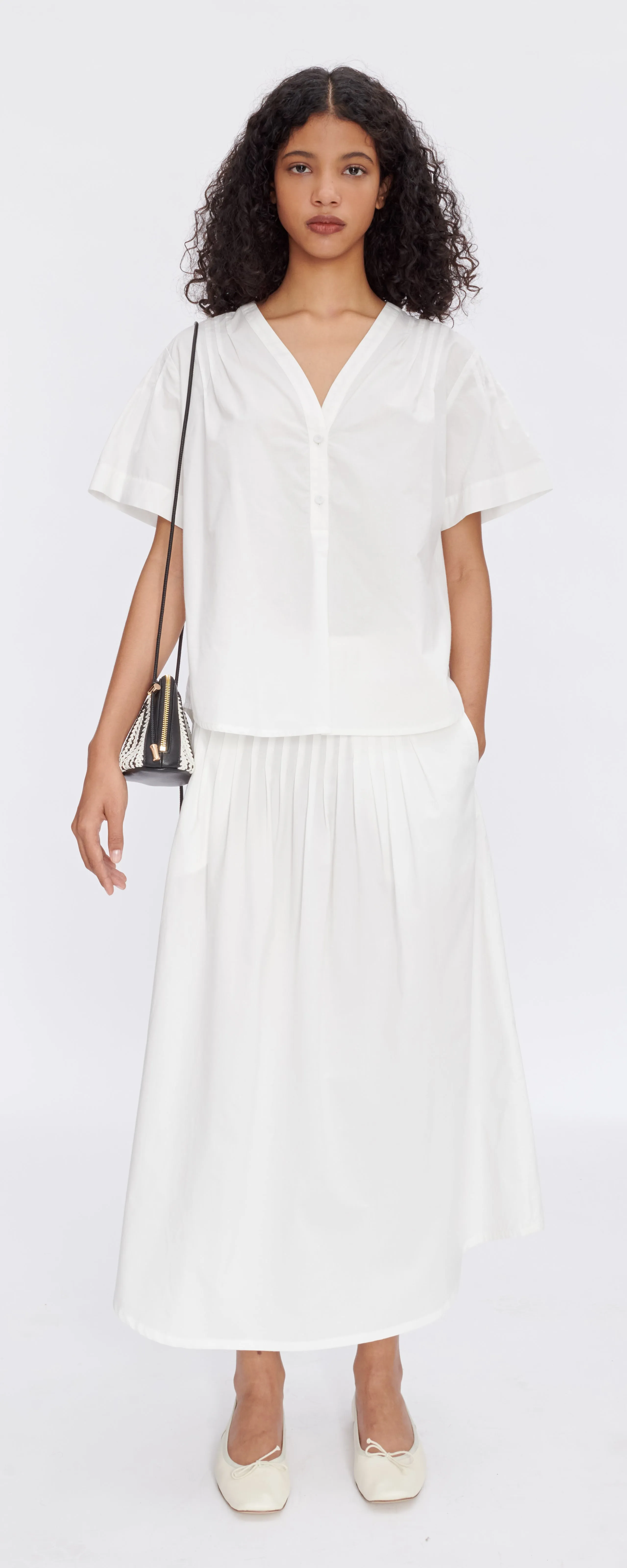 APC  White Olympia Skirt