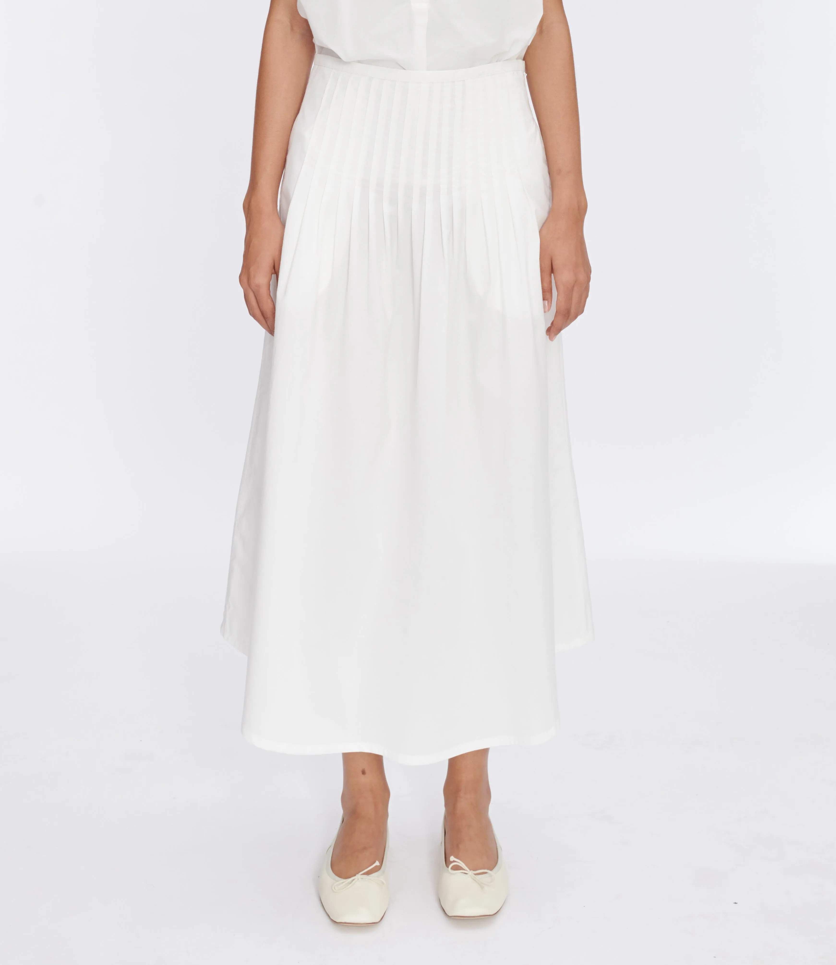 APC  White Olympia Skirt