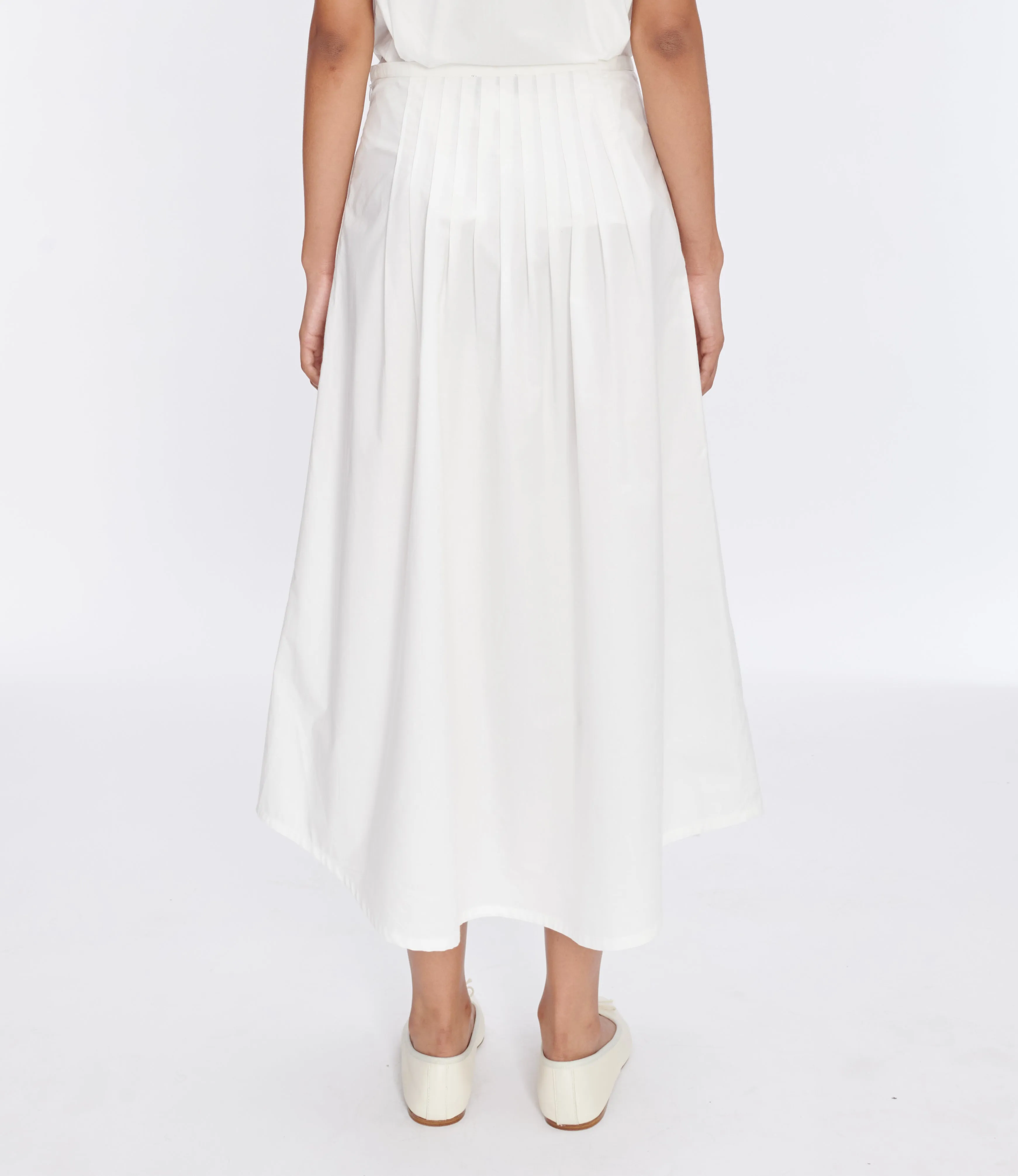 APC  White Olympia Skirt