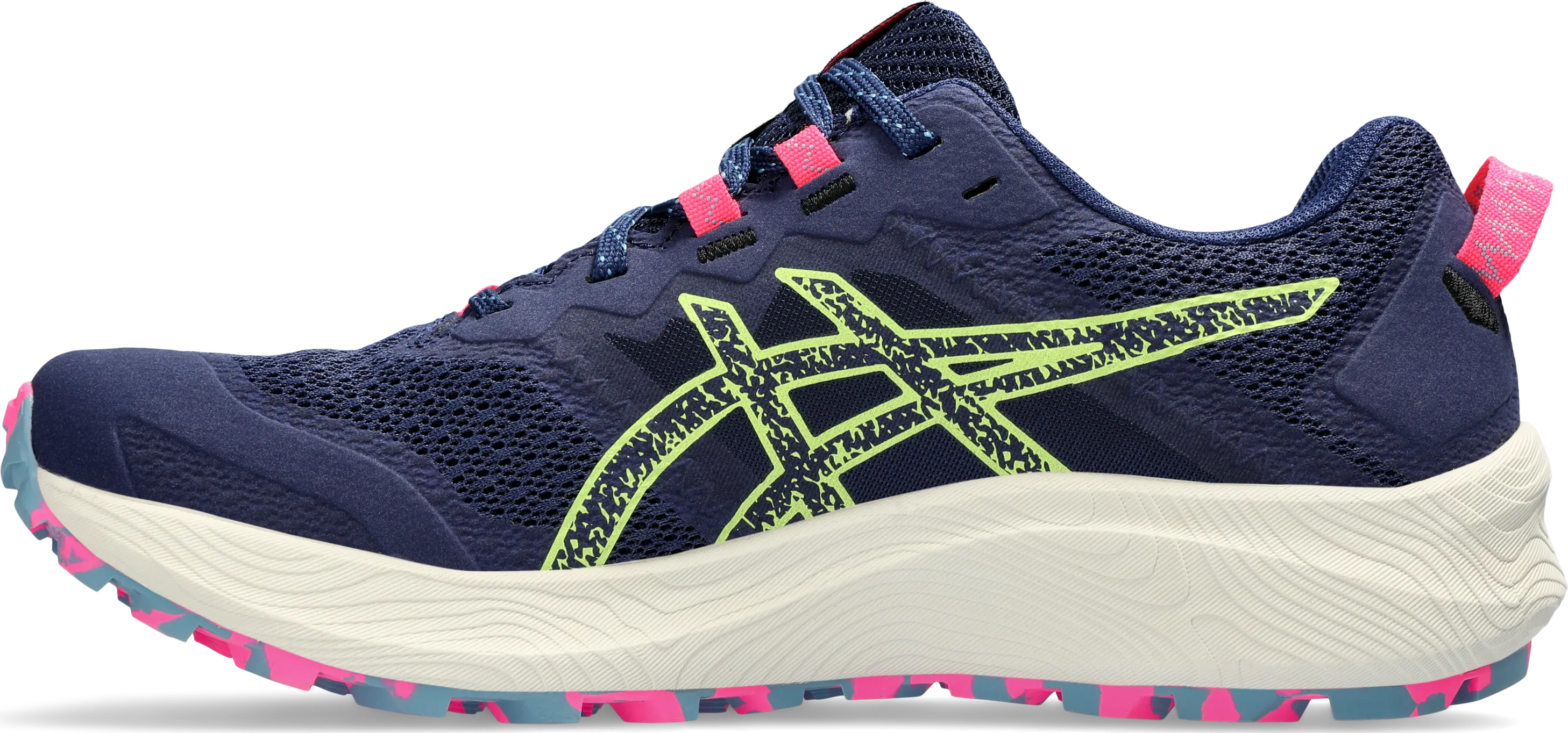 Asics Women's Trabuco Terra 2 Deep Ocean/Lime Green | Buy Asics Women's Trabuco Terra 2 Deep Ocean/Lime Green here | O