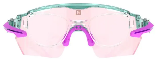 AZR Kromic Race RX Crystal Turquoise Verni / Pink Photochromic Goggles