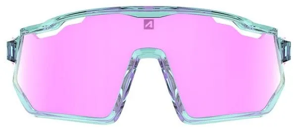 AZR Pro Race Jr Turquoise / Pink Goggles