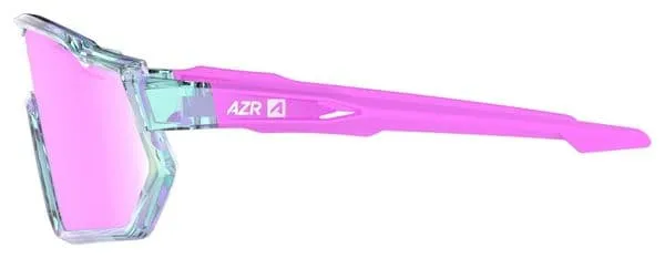 AZR Pro Race Jr Turquoise / Pink Goggles