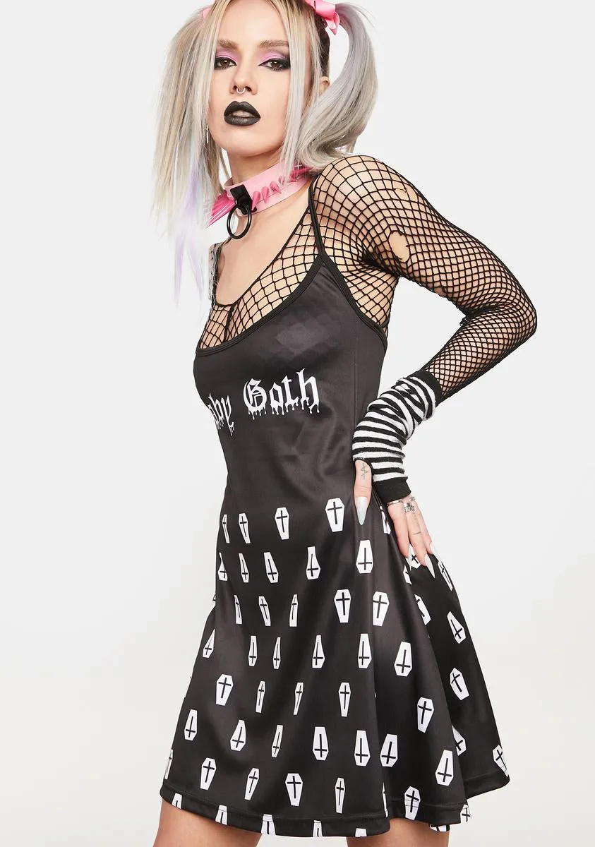 Baby Goth Forever Tank Dress-