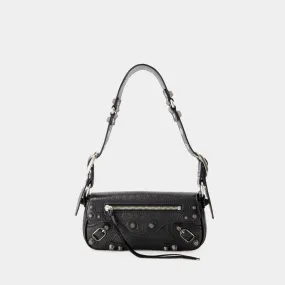 Balenciaga  Le Cagole Sling Xs Shoulder Bag - Balenciaga - Leather - Black