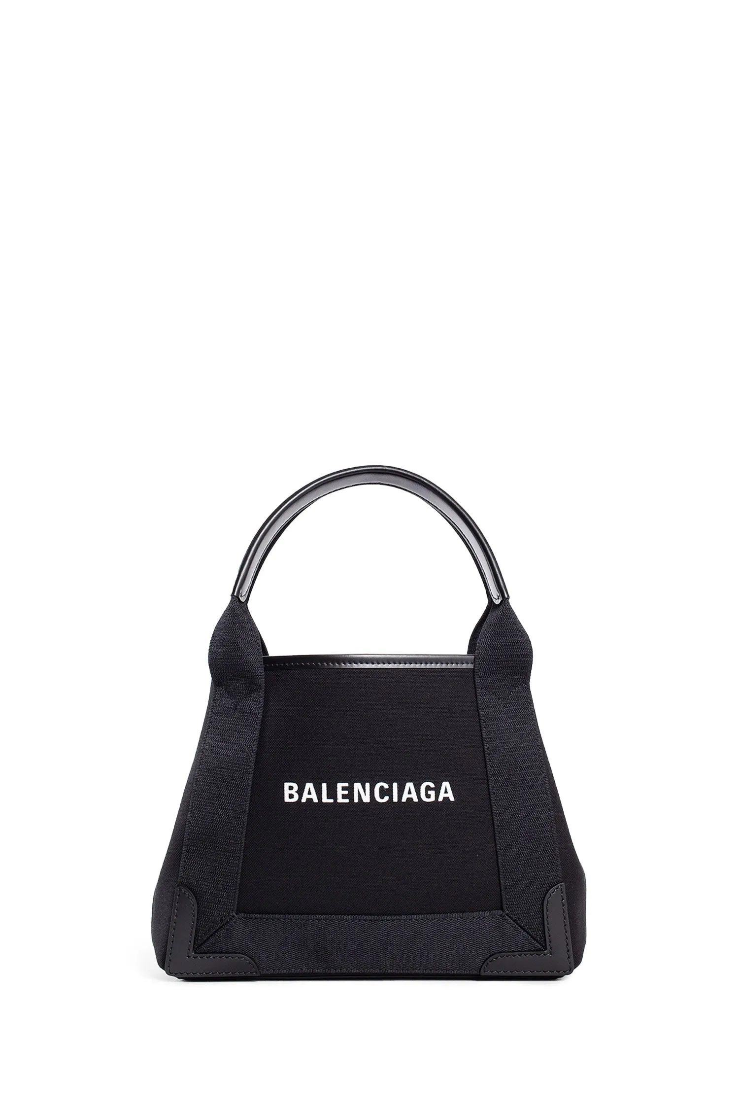 balenciaga navy xs cabas bag