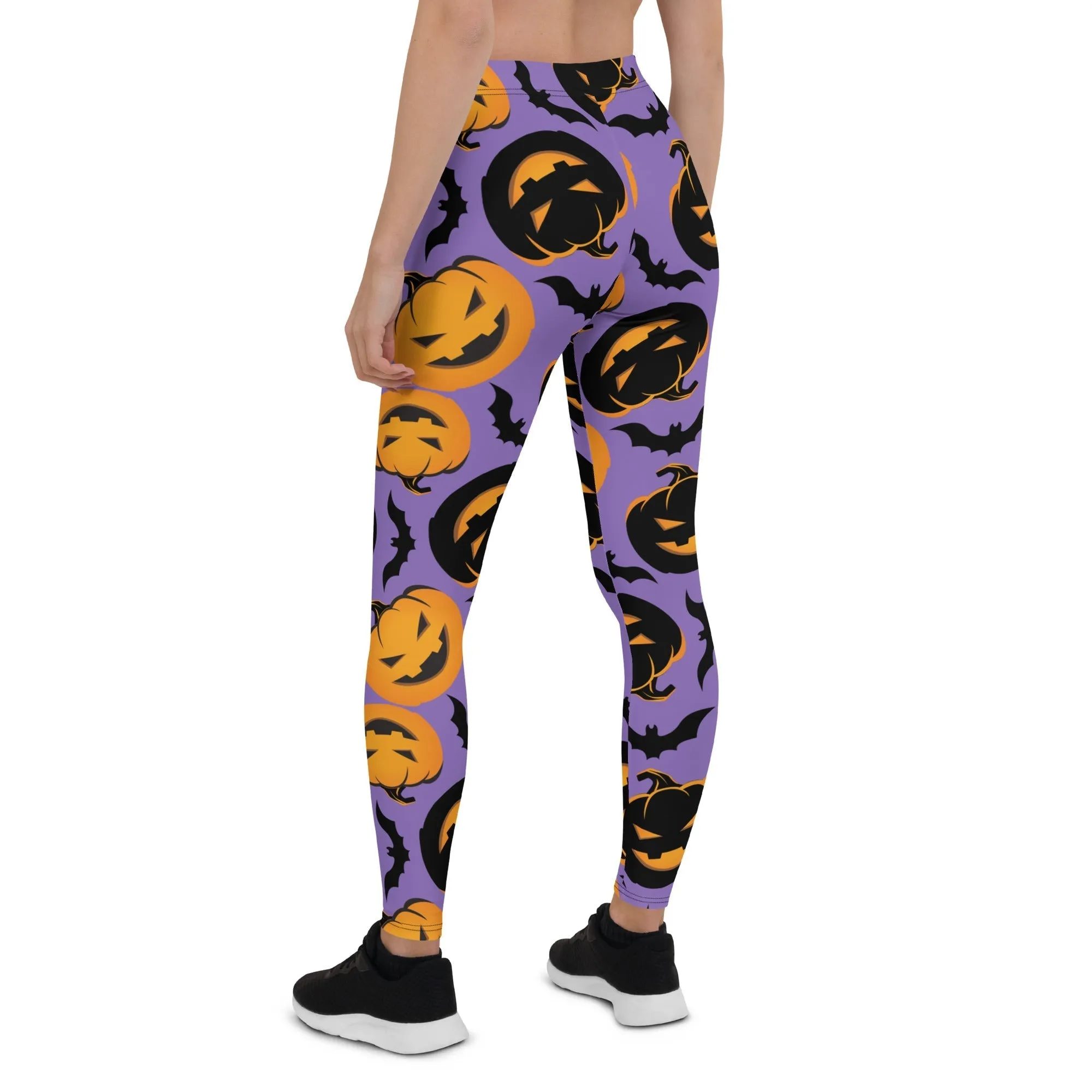 Bats and Jack O'Lanterns Leggings