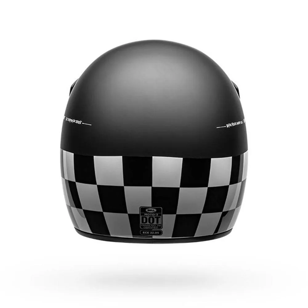 Bell - Moto-3 Fasthouse Checkers Matte Helmet