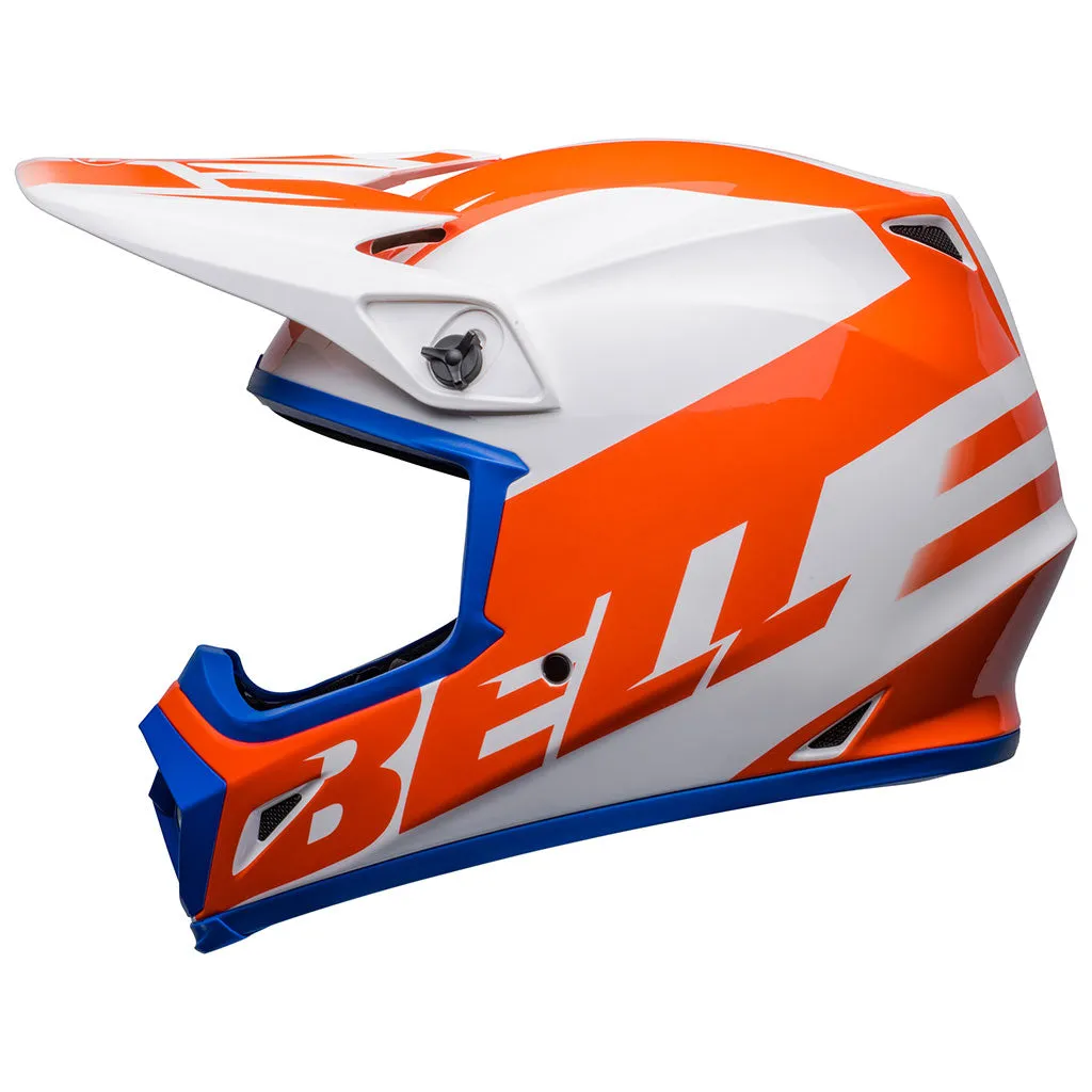 Bell - MX-9 MIPS Disrupt White/Orange Helmet