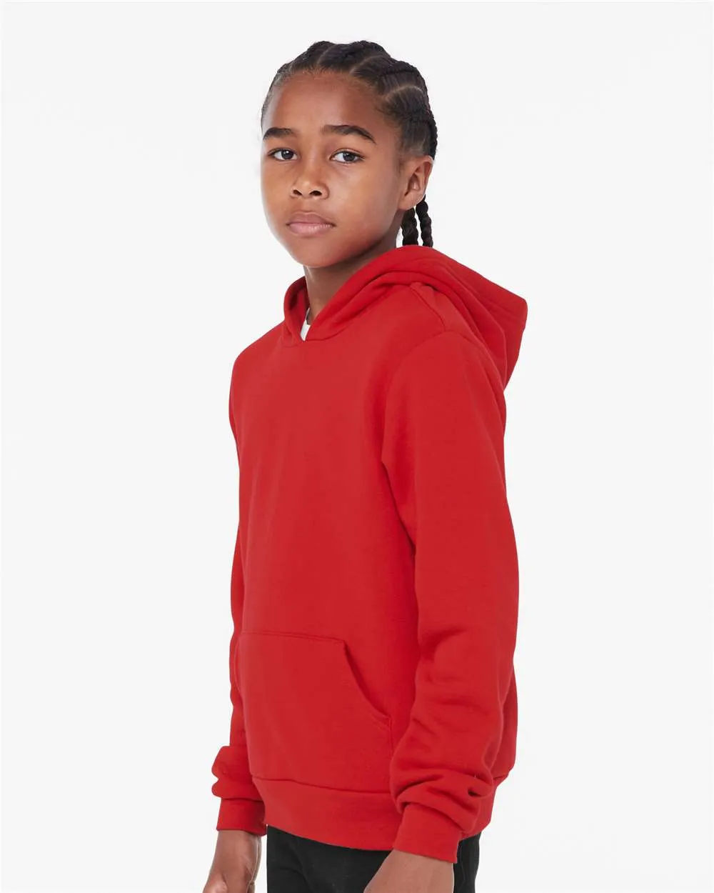 Bella + Canvas 3719Y Youth Sponge Fleece Hoodie SKU: 3719Y