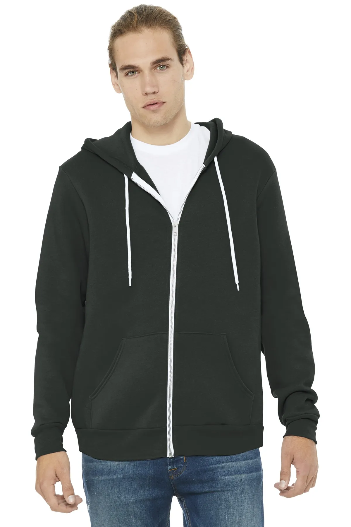 BELLA+CANVAS  Unisex Sponge Fleece Full-Zip Hoodie BC3739