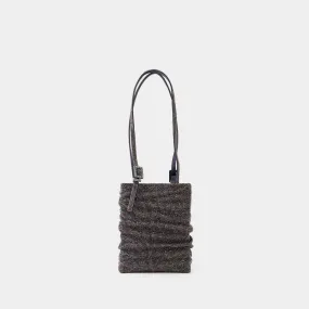 Benedetta Bruzziches  Lollo La Grande Shoulder Bag - Benedetta Bruzziches - HEMATITE