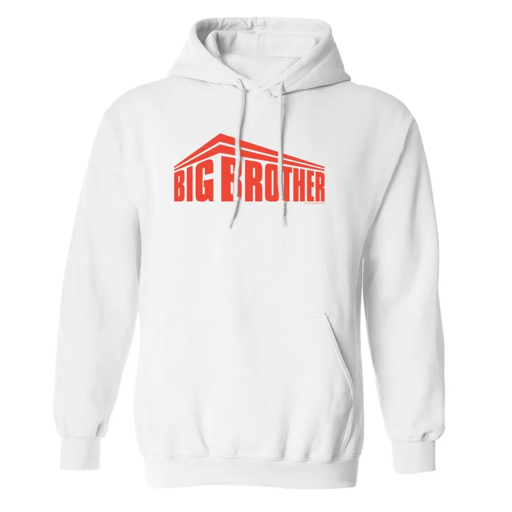 Big Brother Red All Stars Logo Fleece Hooded Sweatshirt