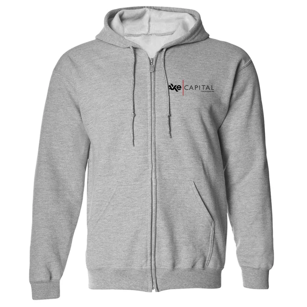 Billions Axe Capital Fleece Zip-Up Hooded Sweatshirt