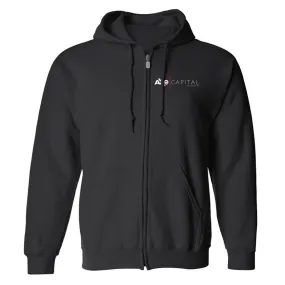 Billions Axe Capital Fleece Zip-Up Hooded Sweatshirt