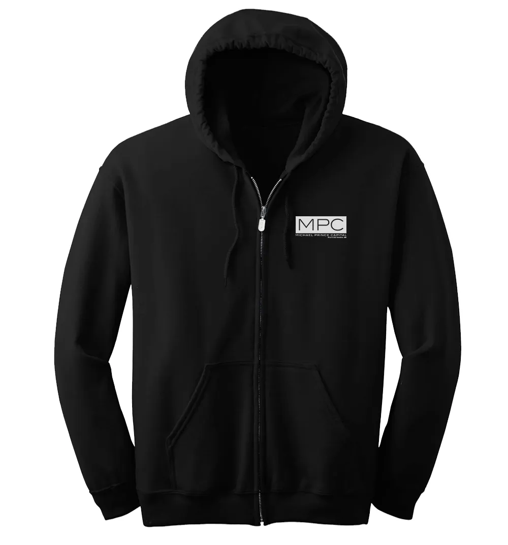 Billions Michael Prince Capital Fleece Zip-Up Hooded Sweatshirt