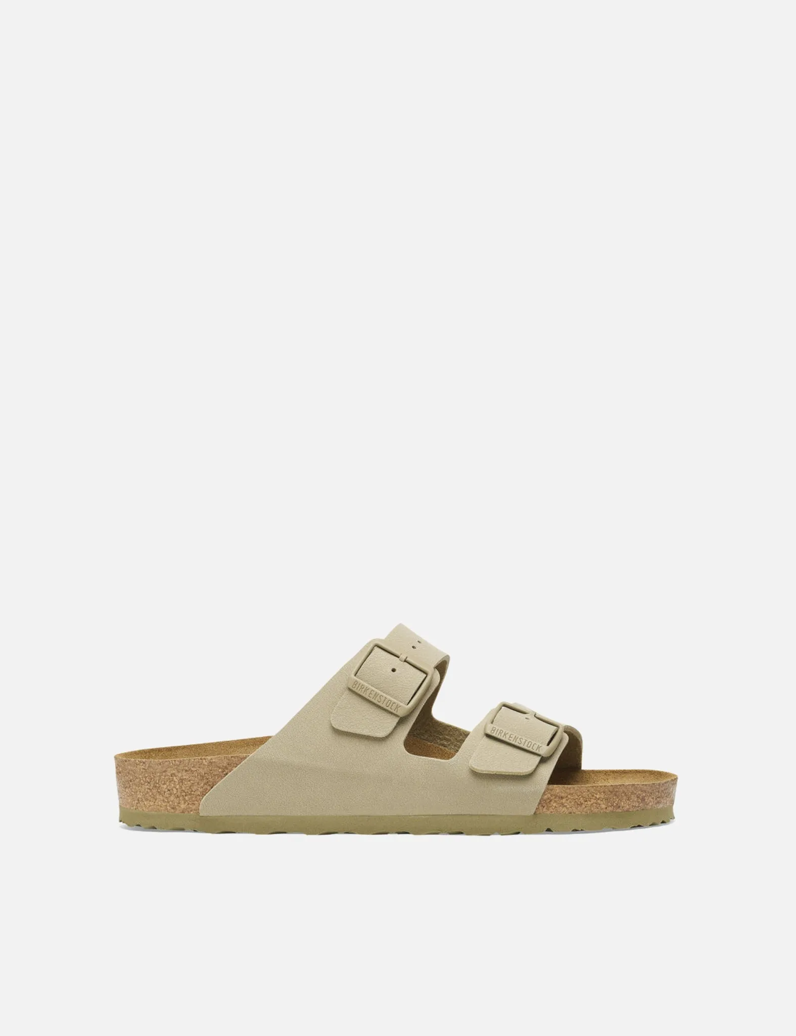 Birkenstock Women's Arizona Sandals Birko-flor (Narrow) - Faded Khaki