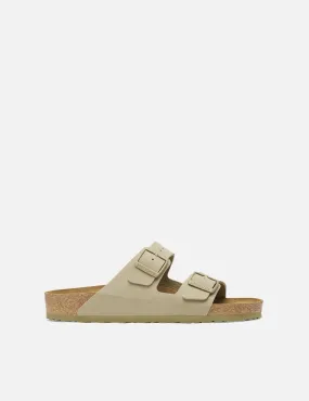 Birkenstock Women's Arizona Sandals Birko-flor (Narrow) - Faded Khaki