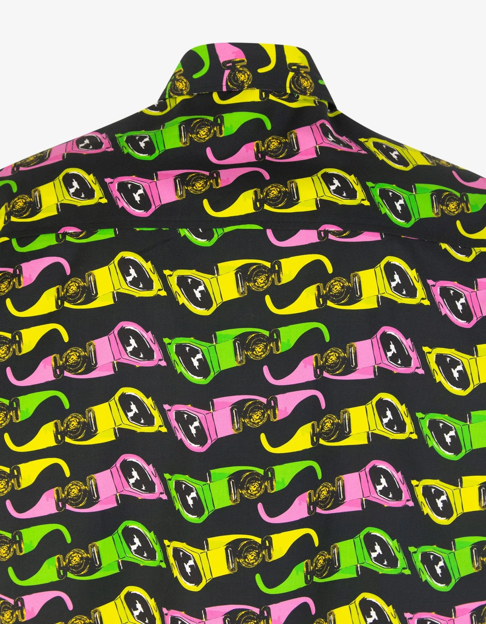 Black Biggie Sunglasses Print Shirt