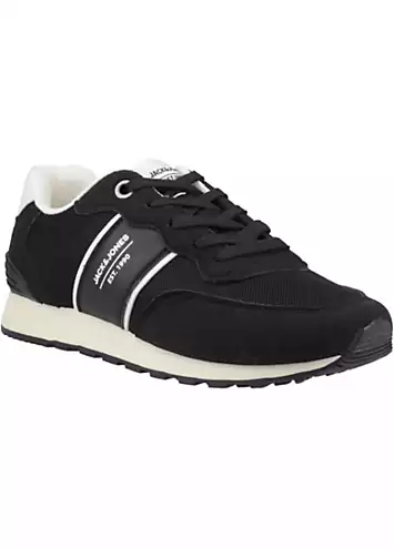 Black Spirit Runner Trainers by Jack & Jones | Look Again