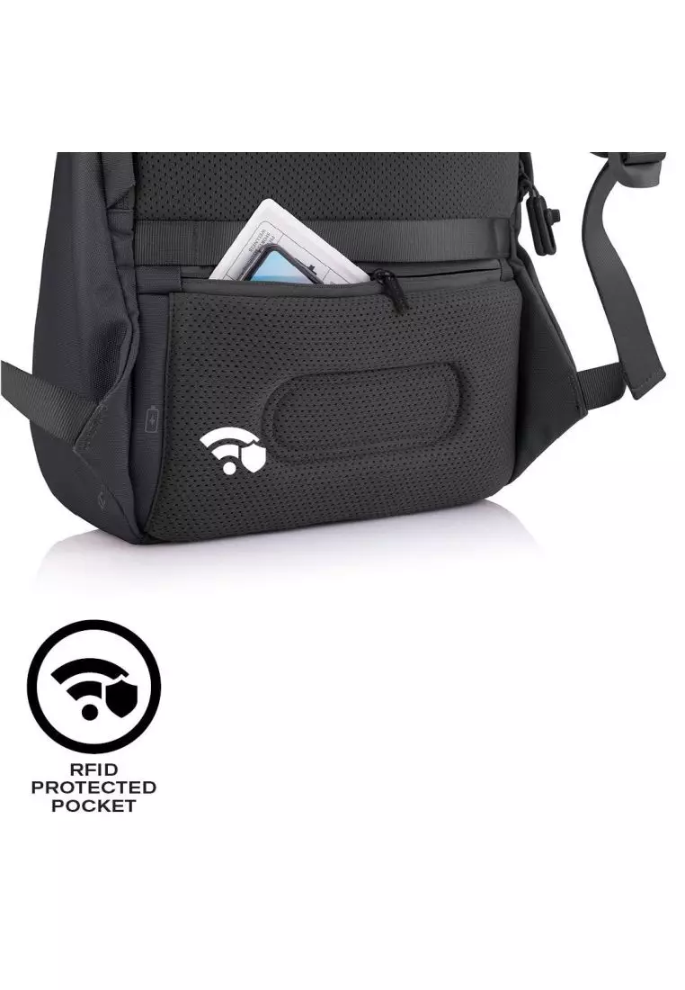 Bobby by XD Design Bobby Soft Anti-Theft Backpack - Black