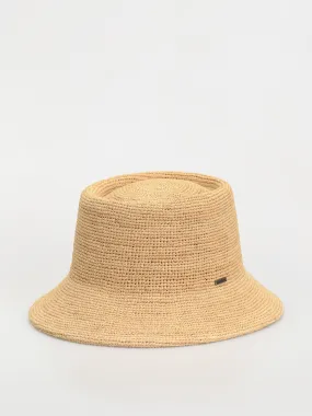 Brixton Ellee Straw Buckett Hat Wmn (tan)