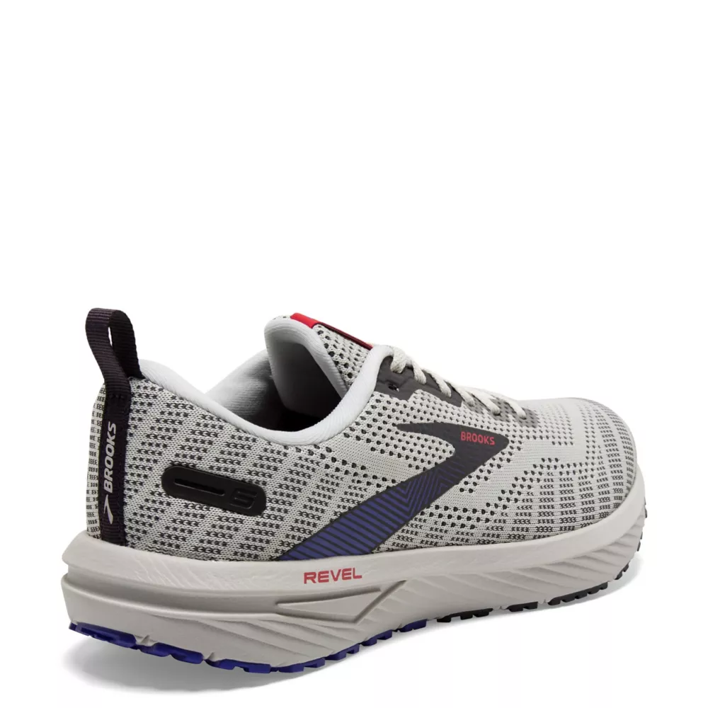 BROOKS  MENS REVEL 6 RUNNING SHOE