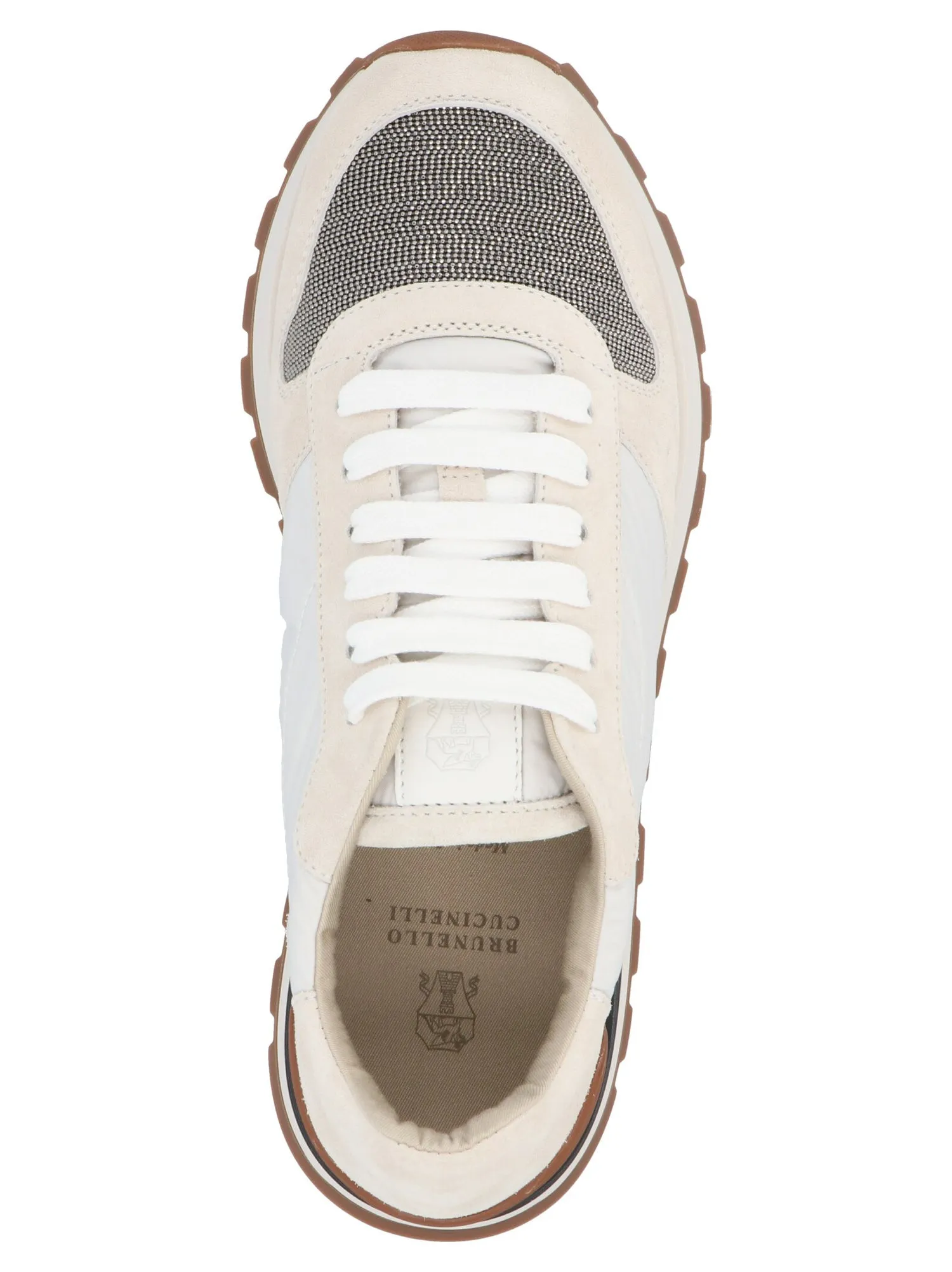 Brunello Cucinelli    Brunello Cucinelli Precious Band Insert Sneakers