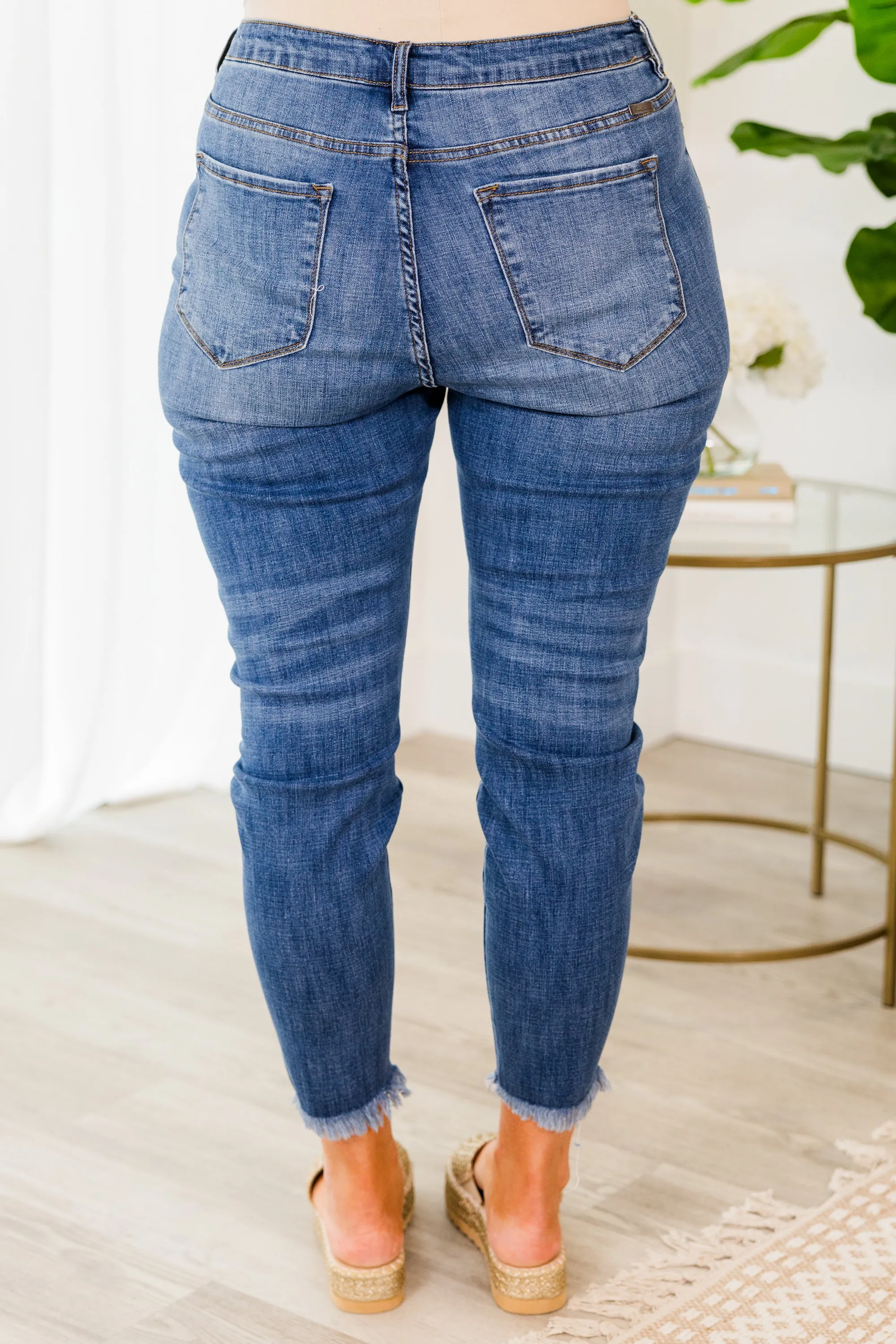 Busy Babe Jeans, Medium Wash