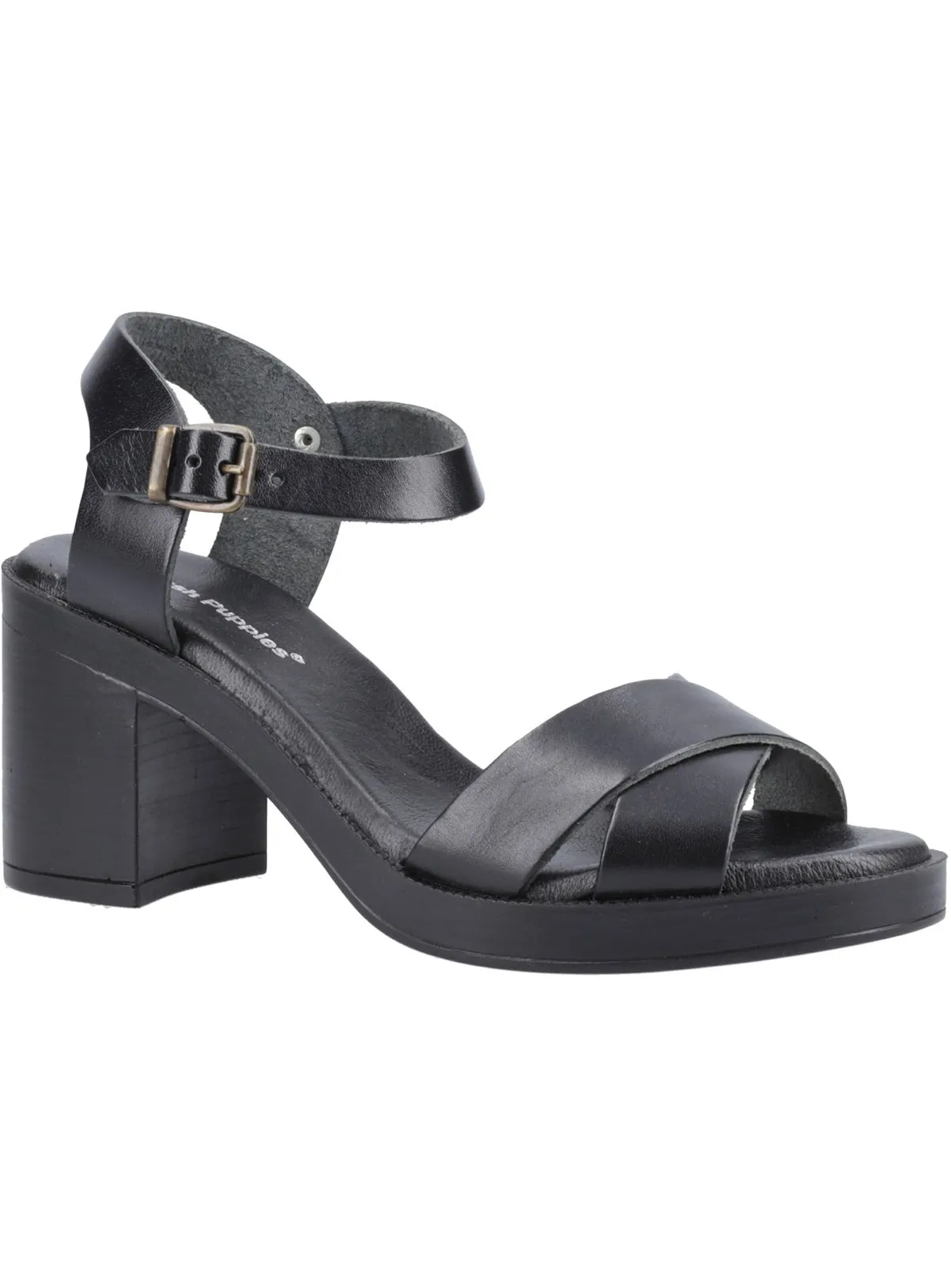 Buy HUSH PUPPIES Georgia Sandal Black 5 | Sandals | Tu