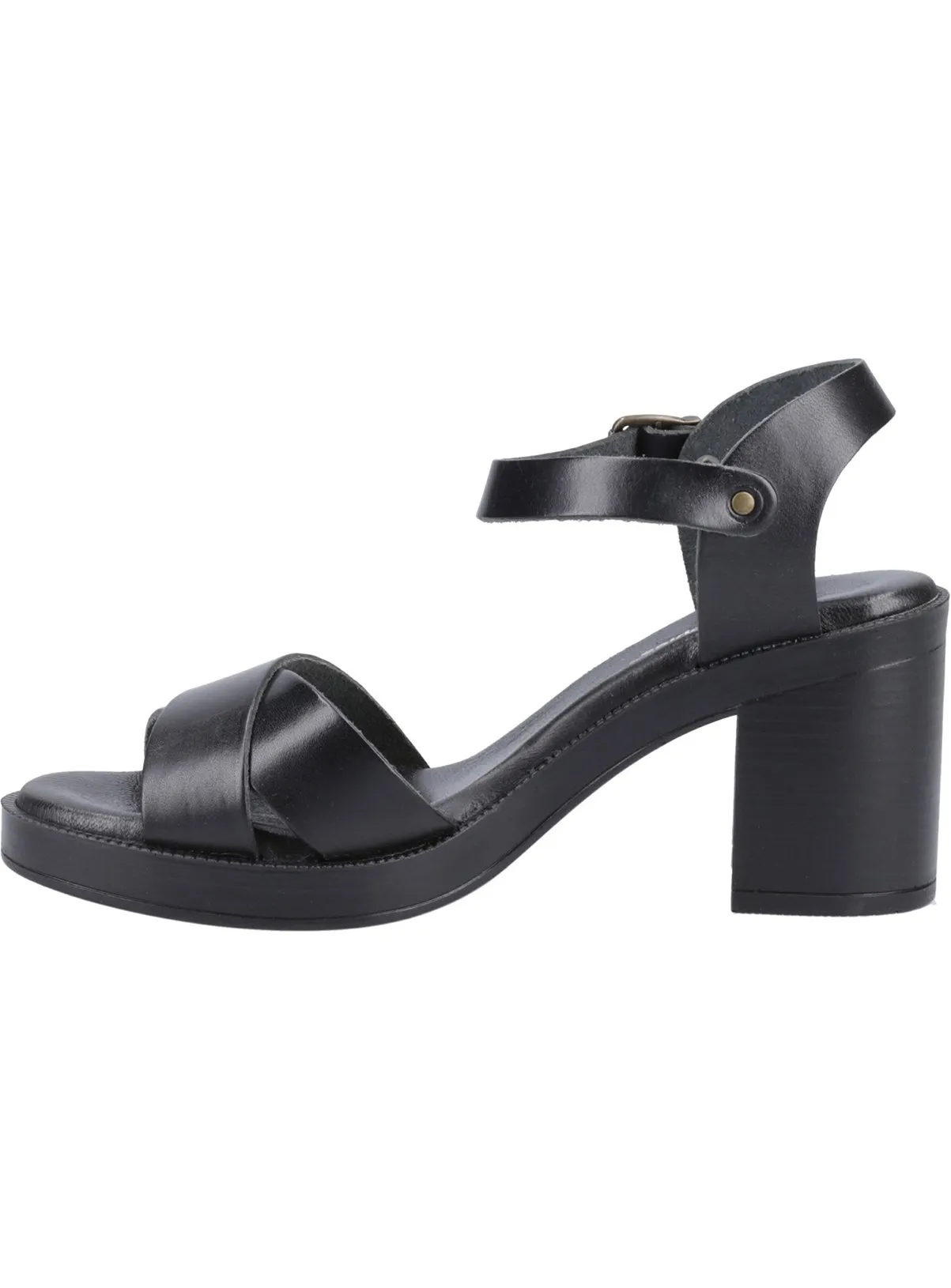 Buy HUSH PUPPIES Georgia Sandal Black 5 | Sandals | Tu