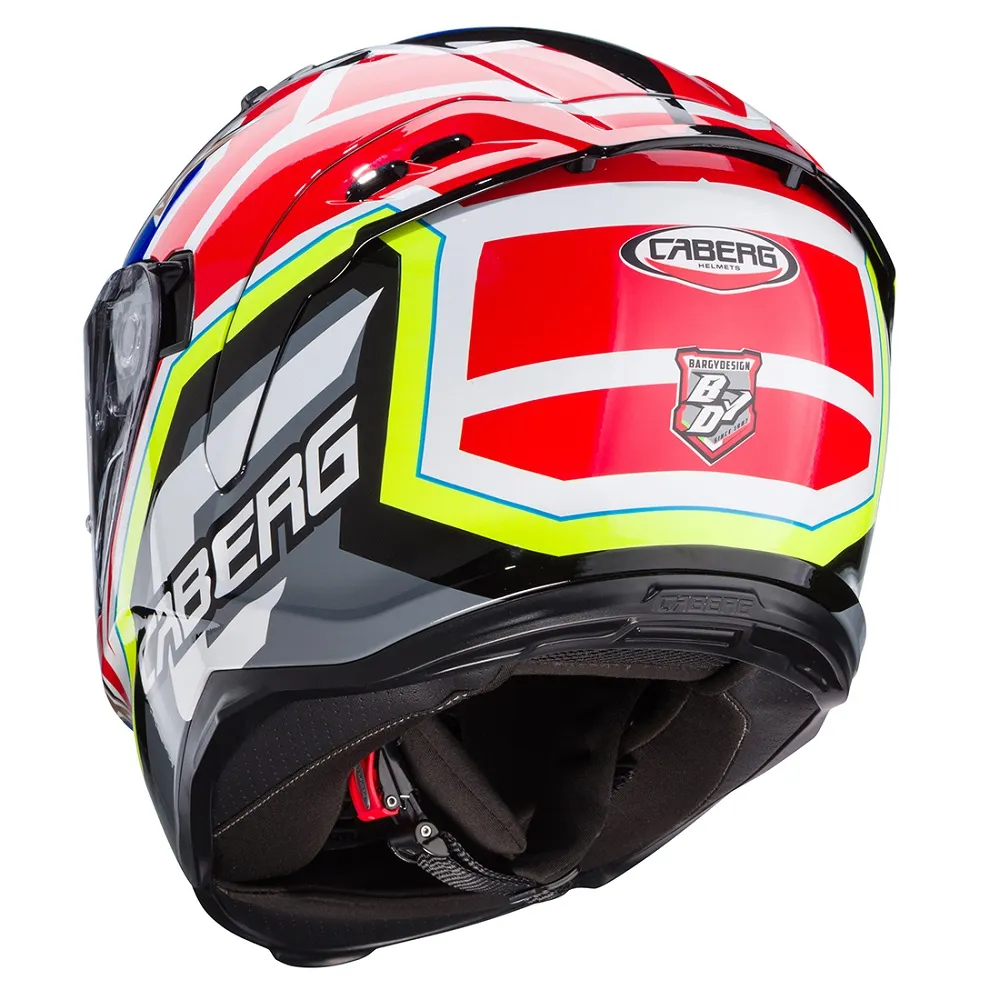 Caberg Avalon X Track Helmet - Black/Yellow/Red/Blue