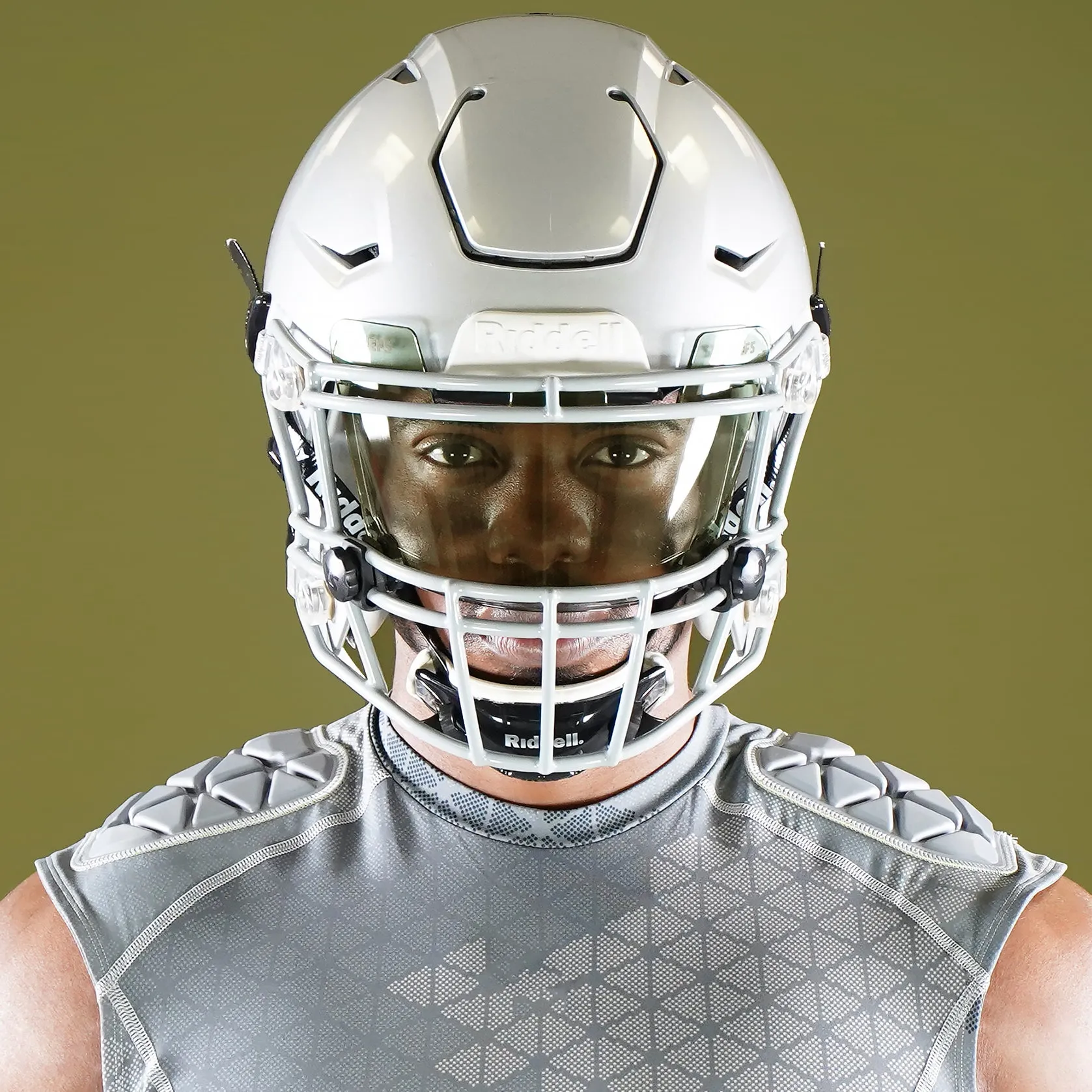 Camo Green Clear Helmet Eye-Shield Visor