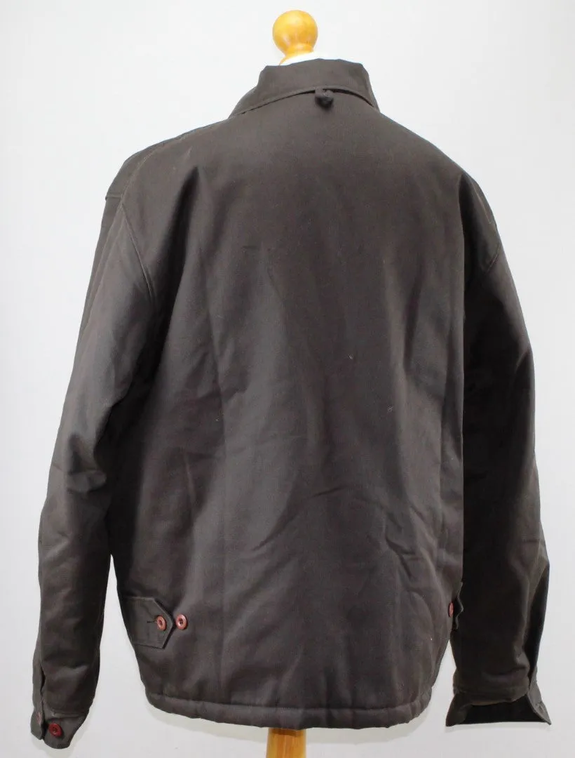  Carhartt Vintage Men's Modular Jacket Zip Dark Brown Extra Large