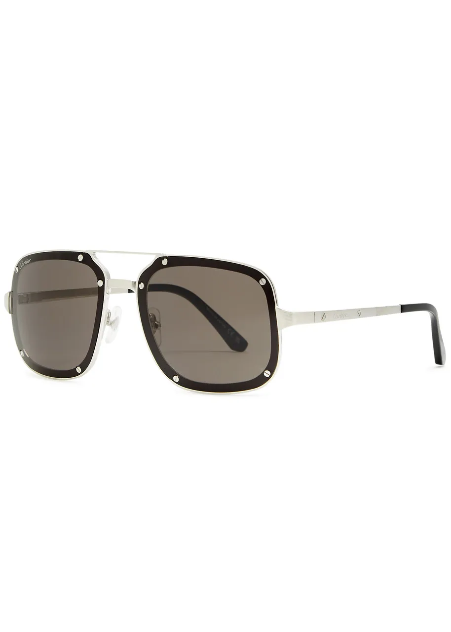 CARTIER Aviator-style sunglasses -                         -                     -                