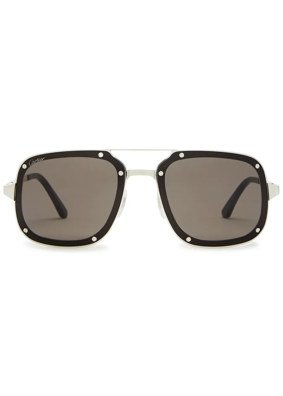 CARTIER Aviator-style sunglasses -                         -                     -                