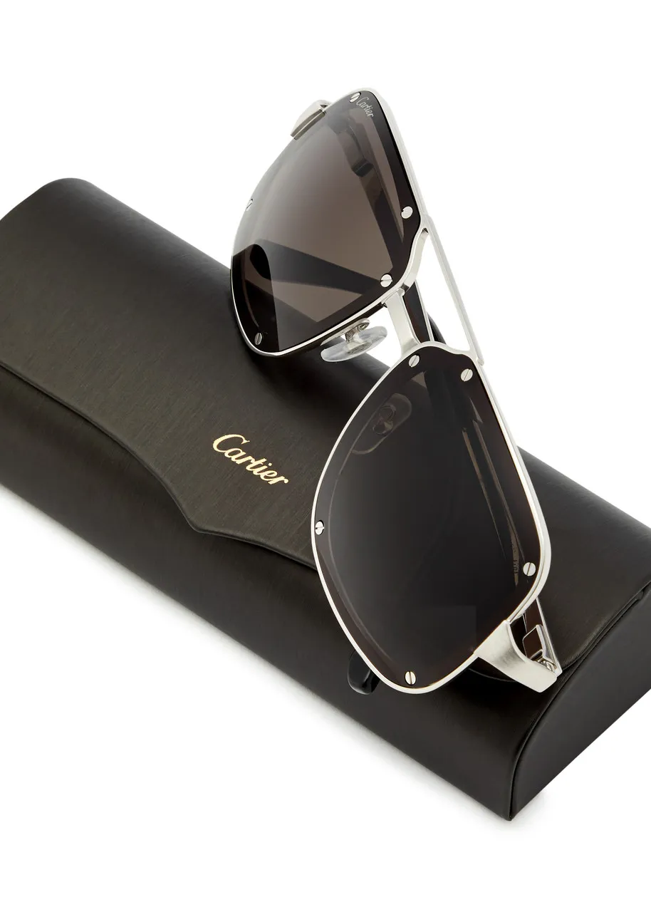 CARTIER Aviator-style sunglasses -                         -                     -                